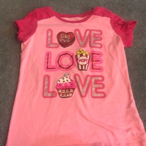 Valentines day shirt size 10-12